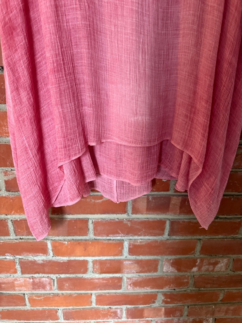 Cherie Bliss Pink Crochet-Trim Short Sleeve Tunic Dress - Picture 4 of 6